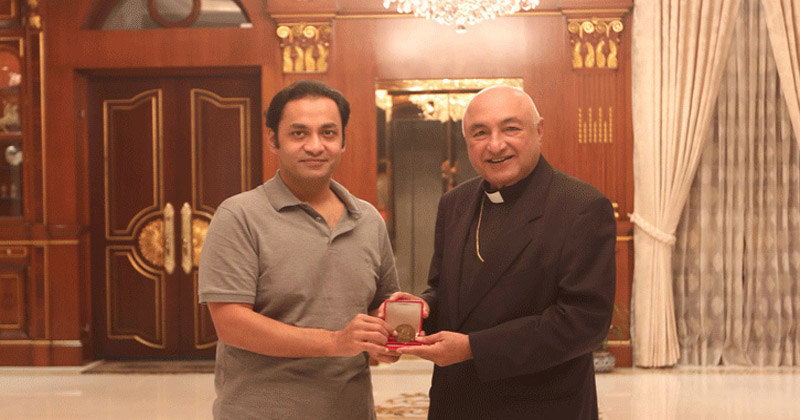 Vatican Ambassador pays courtesy call on Bashundhara Group Managing Director