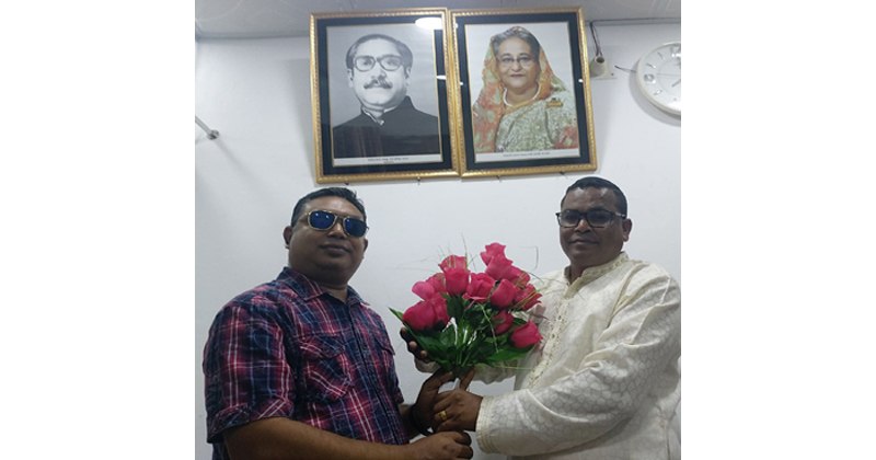 Mohammad Ikramul Hasan greeted Ahsan Habib