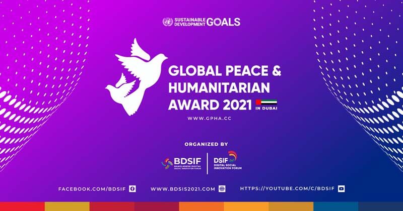 International Peace Day: BDSIF to host ‘Global Peace and Humanitarian Award 2021’ in Dubai 