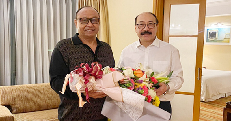 Bashundhara Group Chairman meets Indian Foreign Secretary