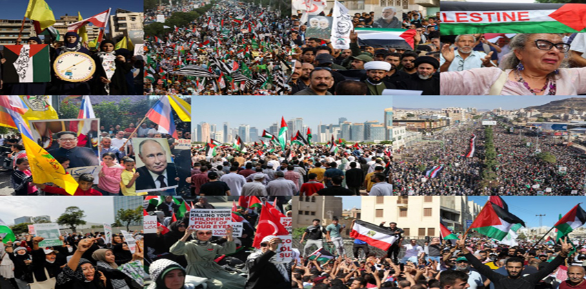 Palestine solidarity rallies around the world